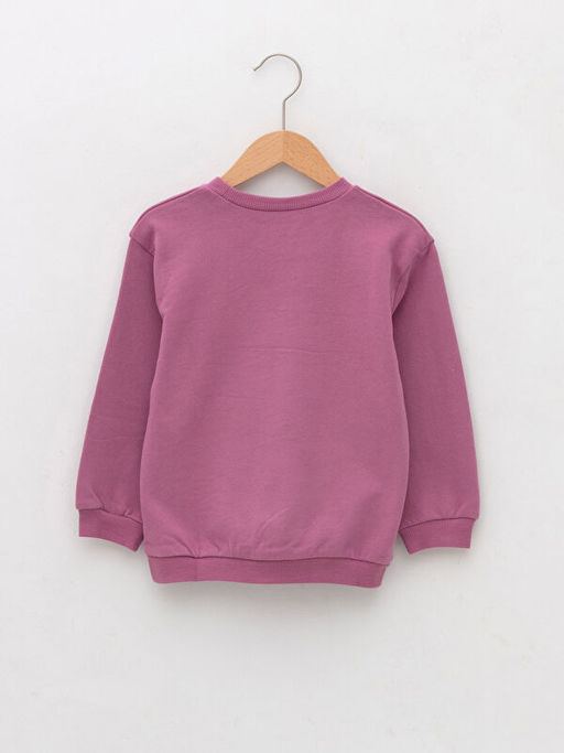 Bisiklet Yaka Uzun Kollu K?z Bebek Sweatshirt - Waikiki фото 2