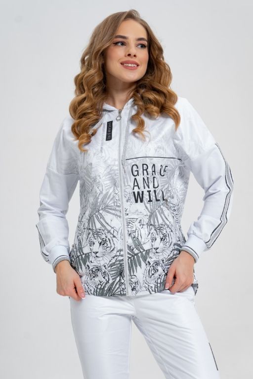 Толстовка М-4331 Белый тигр  - А+б коллекция фото 20