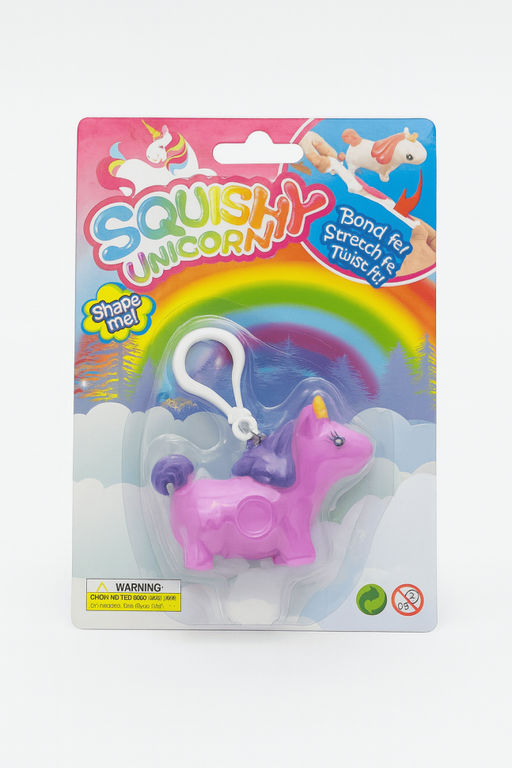 Брелок мялка - антистресс Souishy unicorn, purple