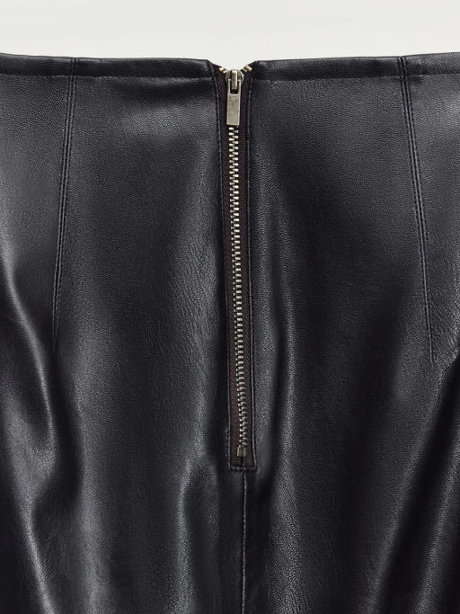 Юбка миди из искусственной кожи / Zarina  фото 8