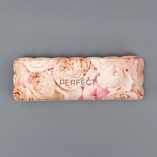 Цена за 5 шт. Коробка под рулет, Розы, 22.5?7.8?7.8 см