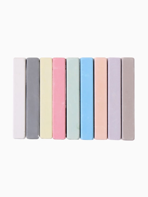 Мелки цветные школьные набор 3 шт. по 9 мелков Смешарики, прямоугольные  фото 8