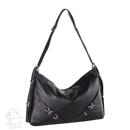 Сумка женская кожаная 3246Q black Polina&Eiterou/30  фото 2