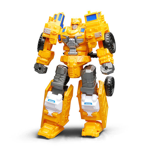 Робот трансформирующийся в спецтехнику, в коробке