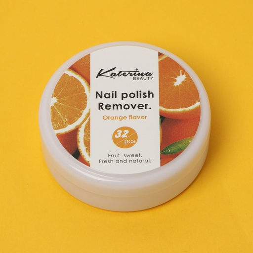 Цена за 2 шт. Салфетки для снятия лака, гель-лака, аромат апельсина, 32 шт.