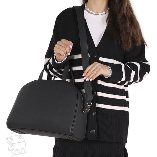 Сумка женская кожаная 8919VG black Vitelli Grassi  в Новосибирске