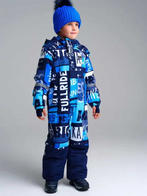 32312162 Комбинезон текстильный с полиуретановым покрытием для мальчиков - Playtoday фото 3