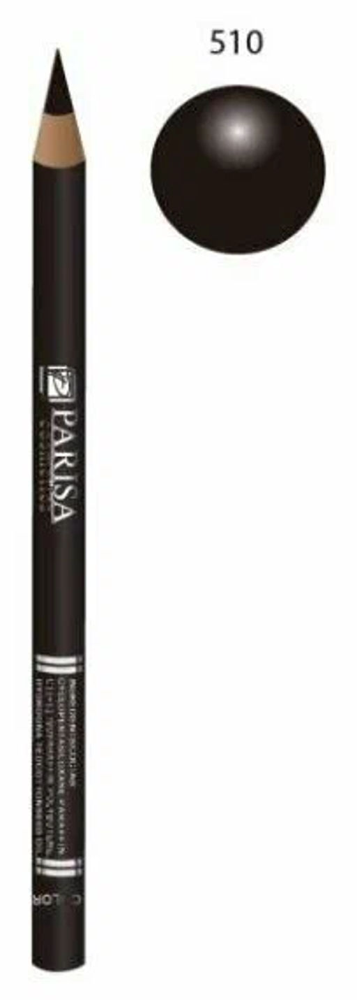 Parisa Карандаш для губ/глаз дерево № 510 Темно-коричневый (шт.) /12
