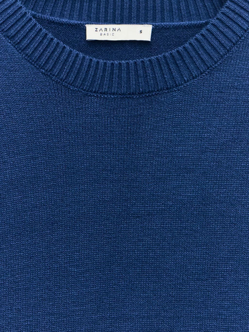 Вязаное платье мини / Zarina