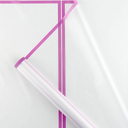 Матовая пленка Кайма сирень 0,5х9 м - Дарите счастье фото 3