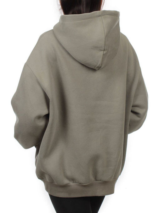2622 GRAY GREEN Толстовка женская (85% хлопок, 10% полиэстер, 5% спандекс) - Fashion фото 6