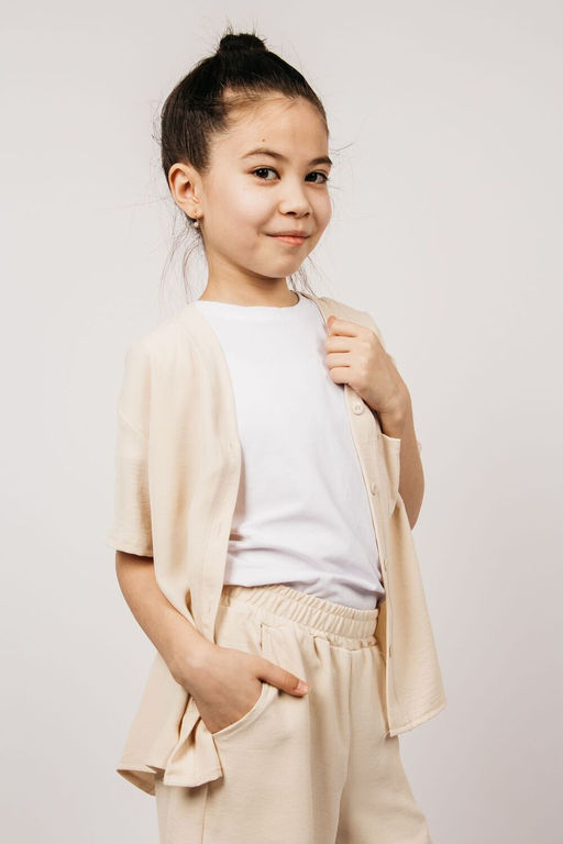 Рубашка для девочки 0610 - Be friends фото 6