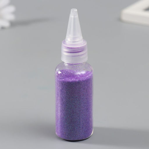 Цена за 12 шт. Глиттер для творчества в бутылочке «Пудра неон», 30 г, 10×2.8×2.8 см, МИКС