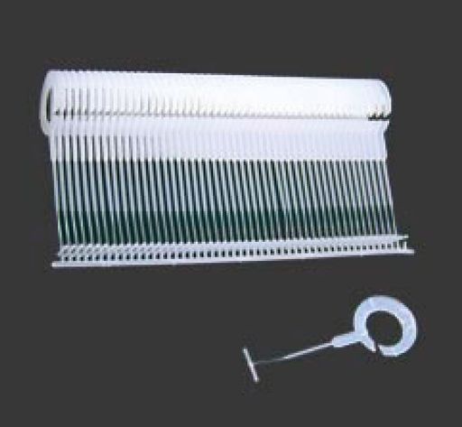 Держатели этикеток к эт.пист. RP Micron 5000 шт в картонной упаковке СК/Уценка 25 мм прозрачный