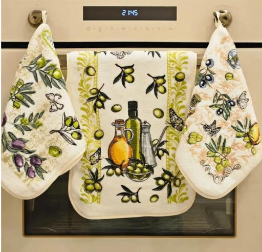 Кухонное полотенце с петелькой, размером 25х50 см - Zebo фото 4