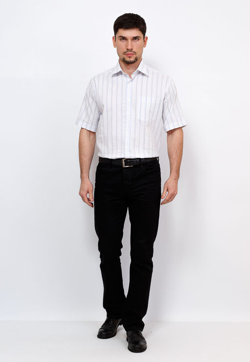 Сорочка мужская короткий рукав GREG Gb121/309/03  фото 3