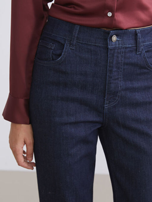 Flare Kad?n Jean Pantolon