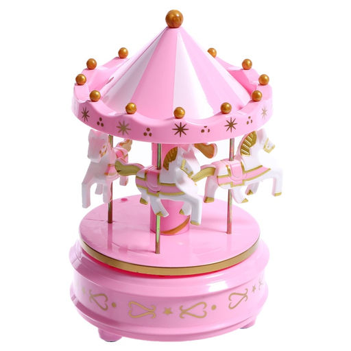 Музыкальная заводная игрушка Карусель: Лошади, МИКС - Simaland фото 7