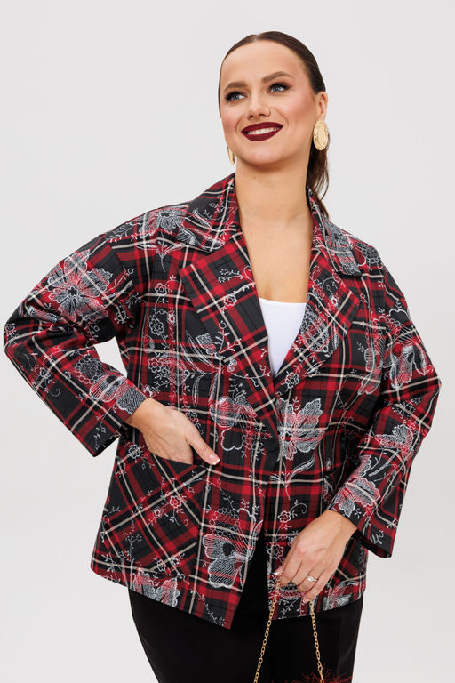 Костюм Mubliz 308 красный/черный