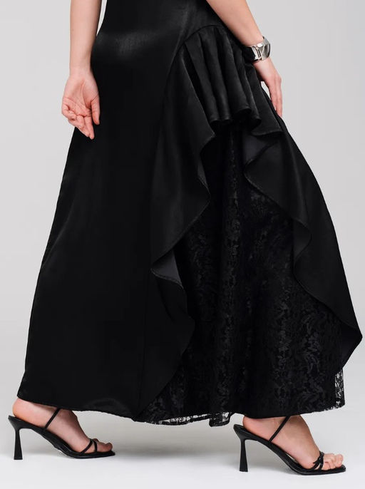 Платье вечернее нарядное с кружевом в пол - Sahar art lab фото 4