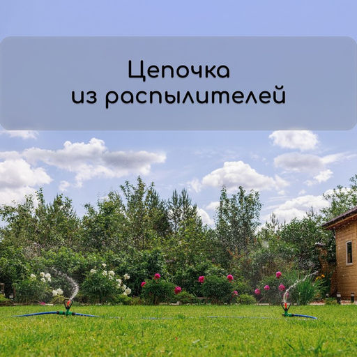 Распылитель круговой, 31 см, под коннектор, пика, пластик, МИКС, Greengo  фото 6