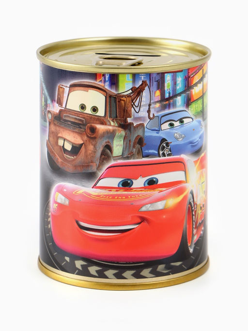 Цена за 2 шт. Копилка металлическая, 9.5 см×7.5 см×7.5 см «Машинка»