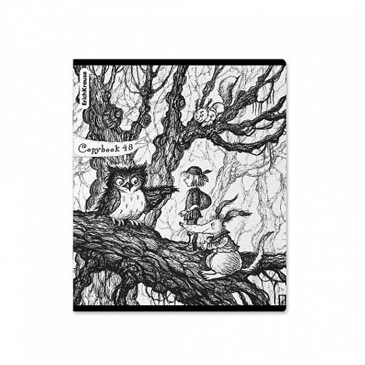 Цена за 5 шт. Тетрадь общая ученическая ErichKrause Монохромная история, 48 листов, клетка, твин-лак_MIX-PACK фото 5