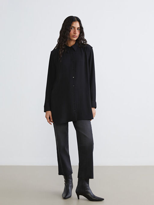 B?zg?l? Oversize Kad?n G?mlek Tunik