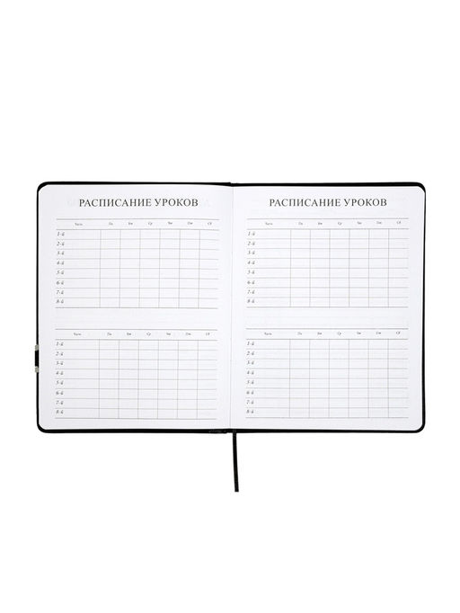 Дневник школьный 1-11 класс, лассе, обложка искуственная кожа черная с хлястиком, с ручкой   1096906