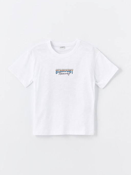 Rahat Kal?p Bisiklet Yaka Erkek ?ocuk Ti??rt