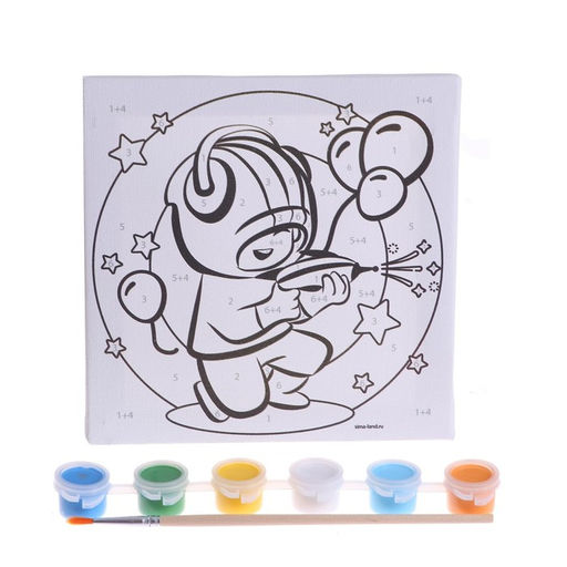 Картина по номерам Звёздная битва 15 15 см - Школа талантов фото 5