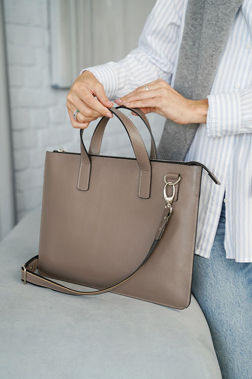 Сумка unisex Ц-580.8 темный капучино - Protege фото 3