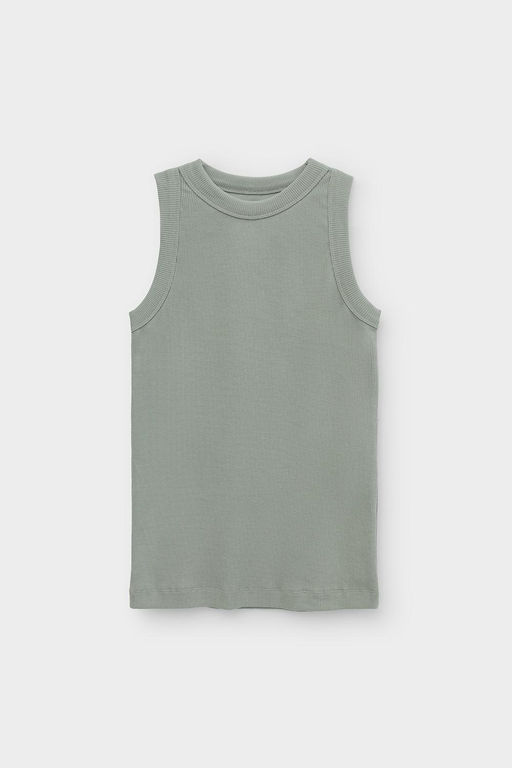 Майка Very Neat ЕВТ 3239 из трикотажа с эластаном зеленый мох  фото 2