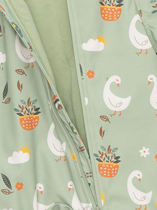 Kap??onlu Uzun Kollu K?z Bebek Astronot Mont - Waikiki фото 3