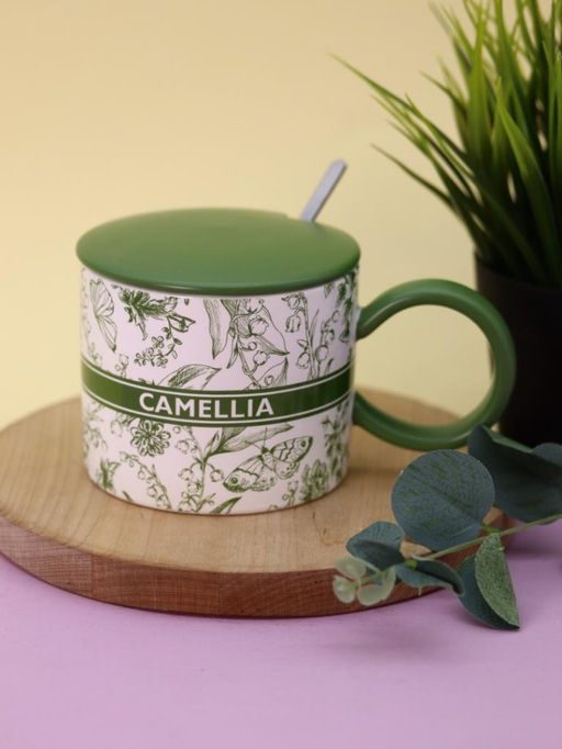 Кружка Camelia, green (380 ml)