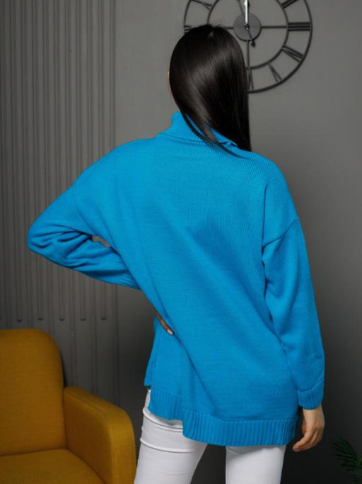 Водолазка удлиненная w-02-037 с шерстью 20% - Esenia фото 23