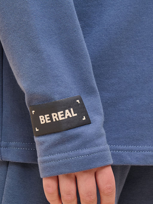 PELICAN, джемпер для мальчиков, Джинс  фото 2