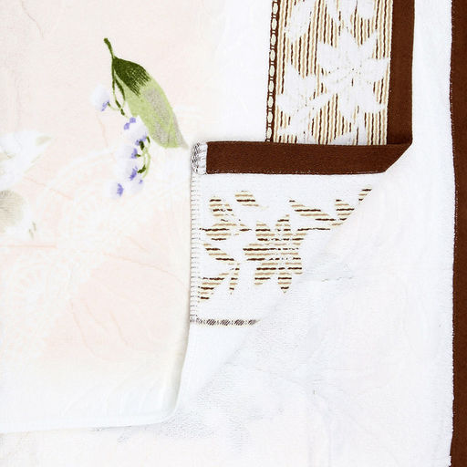 "Япония-2012" Полотенце махровое 100х150см, плотность 300гр/м2, 100% хлопок, Ландыш, бежевый, Bolangde (Китай)