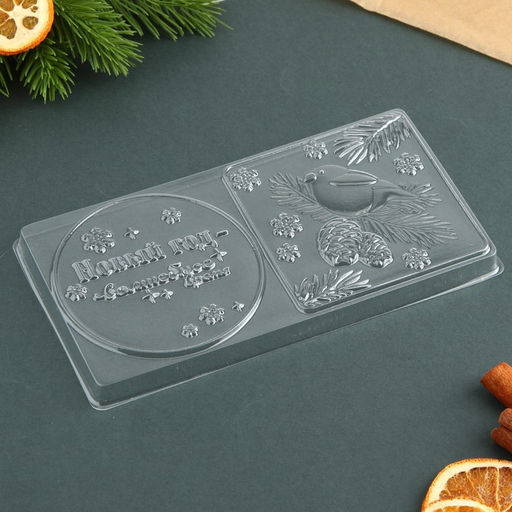 Форма для шоколада новогодняя «Волшебное время», 18×9.5 см