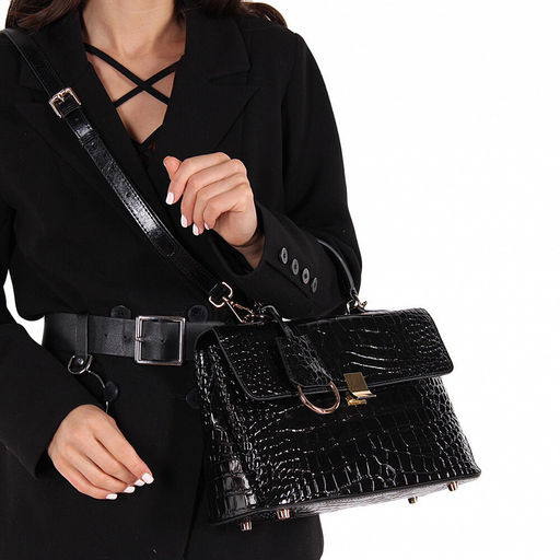 Сумка 9038VG black Vitelli Grassi