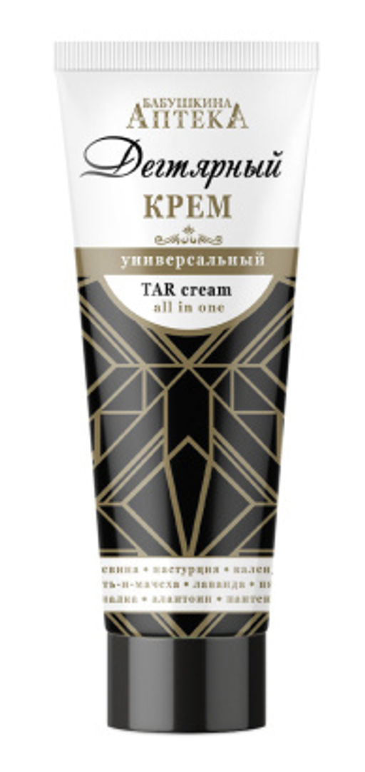 Б.АПТЕКА крем 75мл Дегтярный