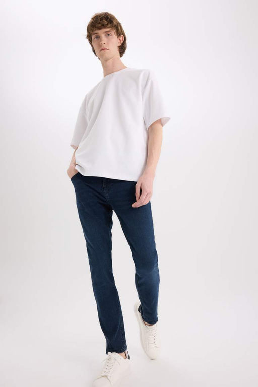 Carlo Skinny Fit Ekstra Dar Kal?p Normal Bel Ekstra Dar Paca Jean Pantolon - Defacto фото 3