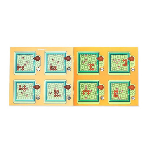 Настольная игра головоломка Ежата-смышлята, задания с ответами, 5 уровней сложности - Лас играс kids фото 5