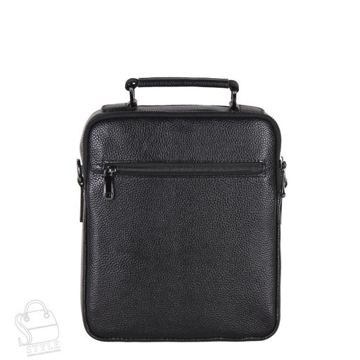 Сумка мужская кожаная 8221-5QH black Heanbag в Новосибирске
