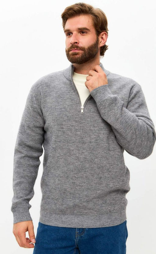 Джемпер F321-15304 grey melange - Fine joyce фото 6