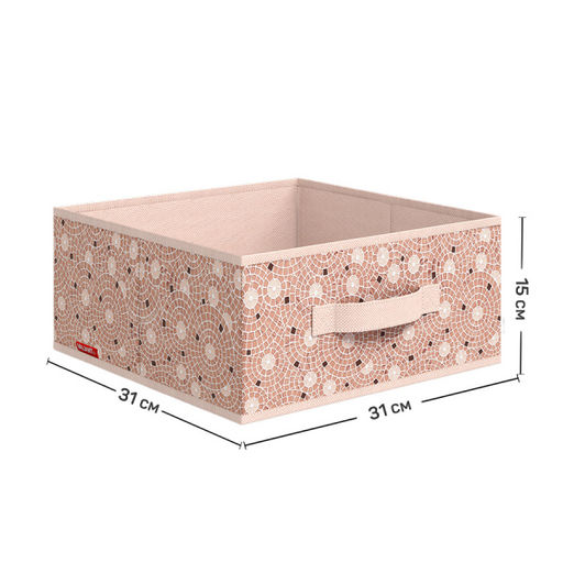 VAL OA-BOX-2S2F Короба стеллажные, 31*31*15 см, набор 4 шт., OPUS ROMANO AURA, шт