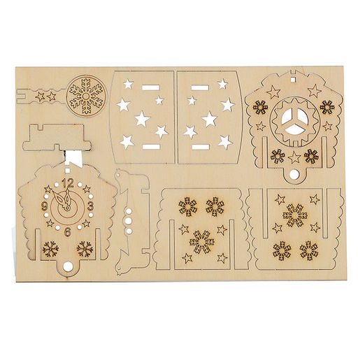 Роспись по дереву. Ёлочная игрушка Время волшебства - Lori фото 6