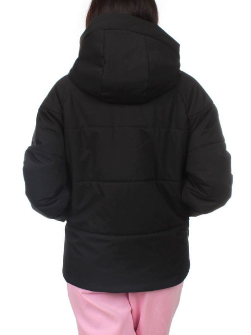 288 BLACK Куртка зимняя облегченная женская (верблюжья шерсть) - Fashion фото 9