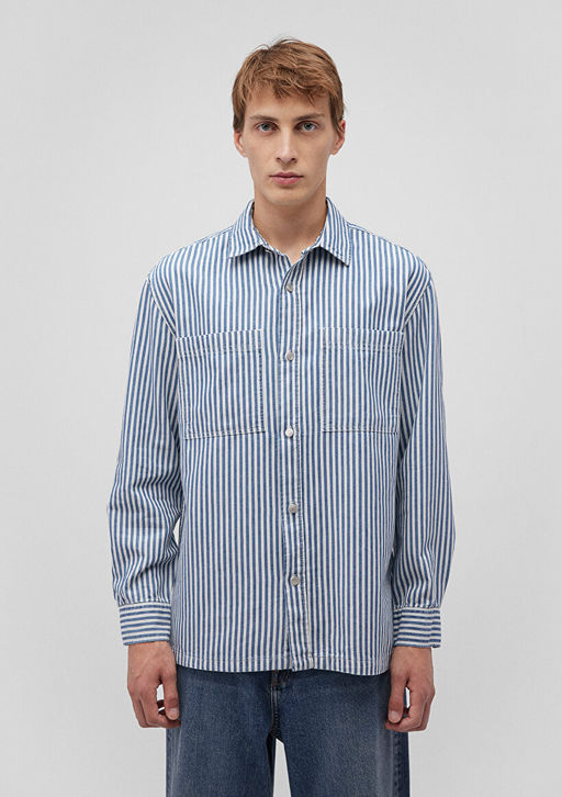 Mavi Cizgili Gomlek  фото 4