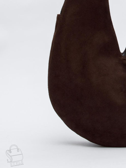 Сумка женская кожаная 1101M coffee Polina&Eiterou